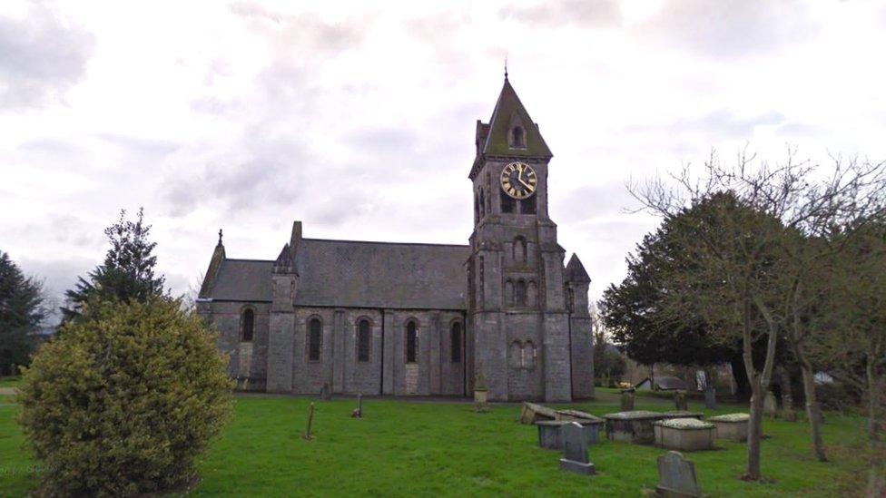 St Agatha's church, Llanymynech