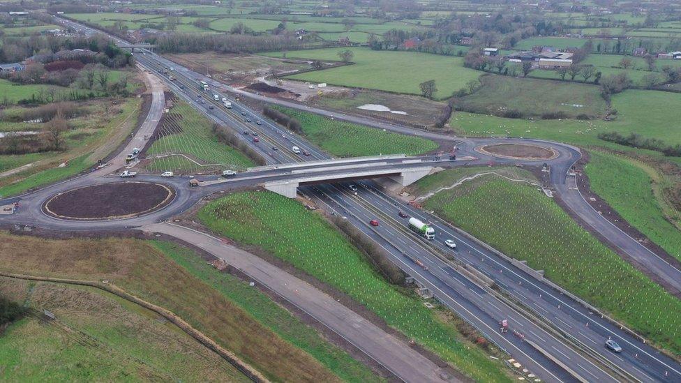 Preston Western Distributor roadworks