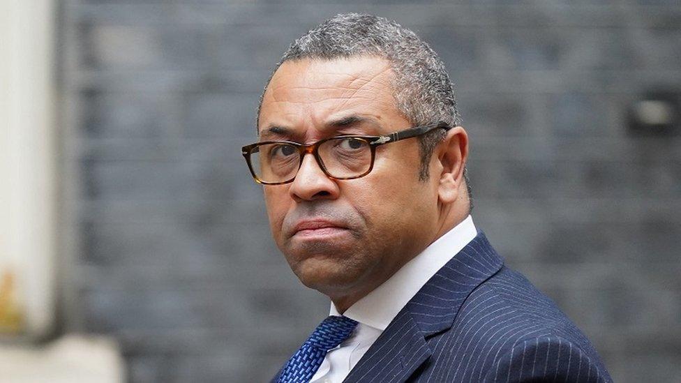 Foreign Secretary James Cleverly