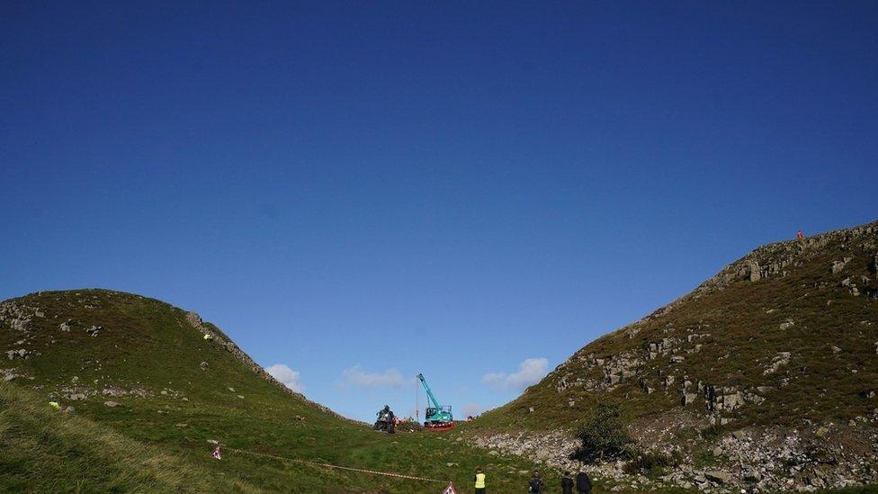 Sycamore Gap now