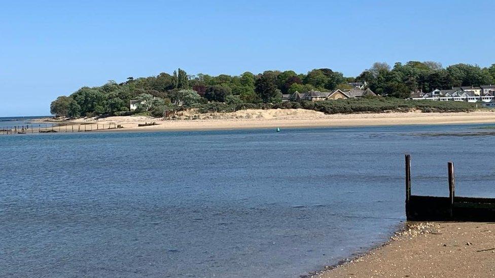 Bembridge from St Helen’s Duver