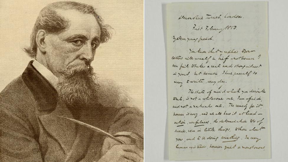 Charles Dickens and a letter to a fan