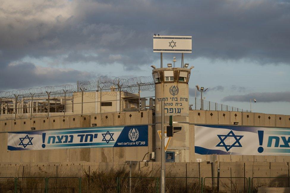 Ofer Prison, where Yazen and Musa were held alongside hundreds of other administrative detainees are held.