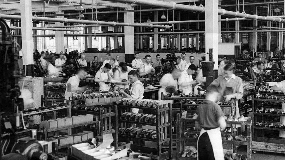 Shoe factory