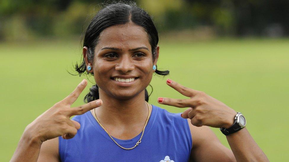 Indian sprinter Dutee Chand