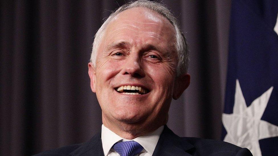 Australian Prime Minister Malcolm Turnbull