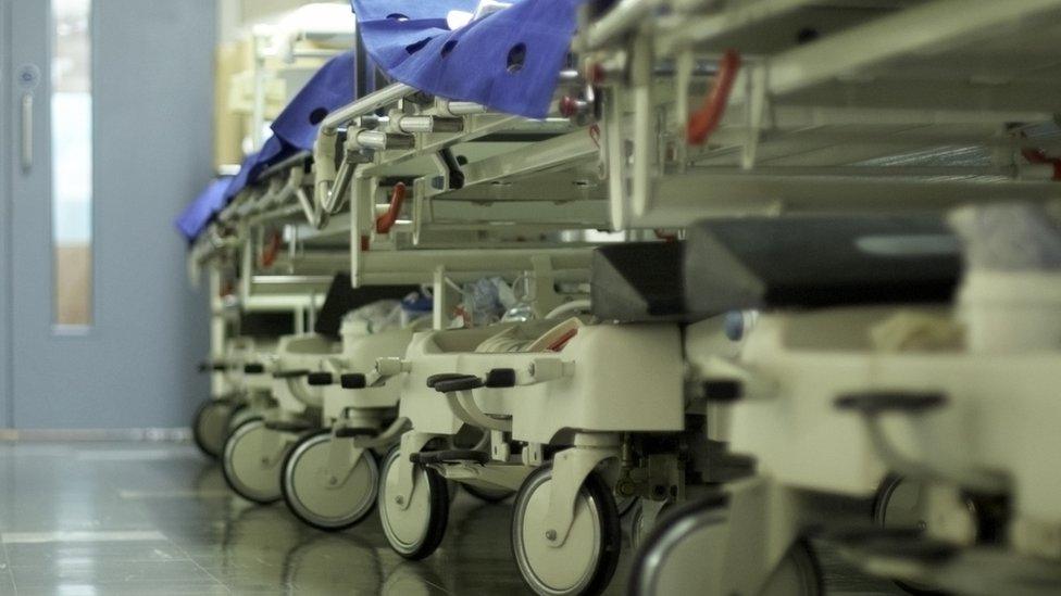 Hospital trolleys