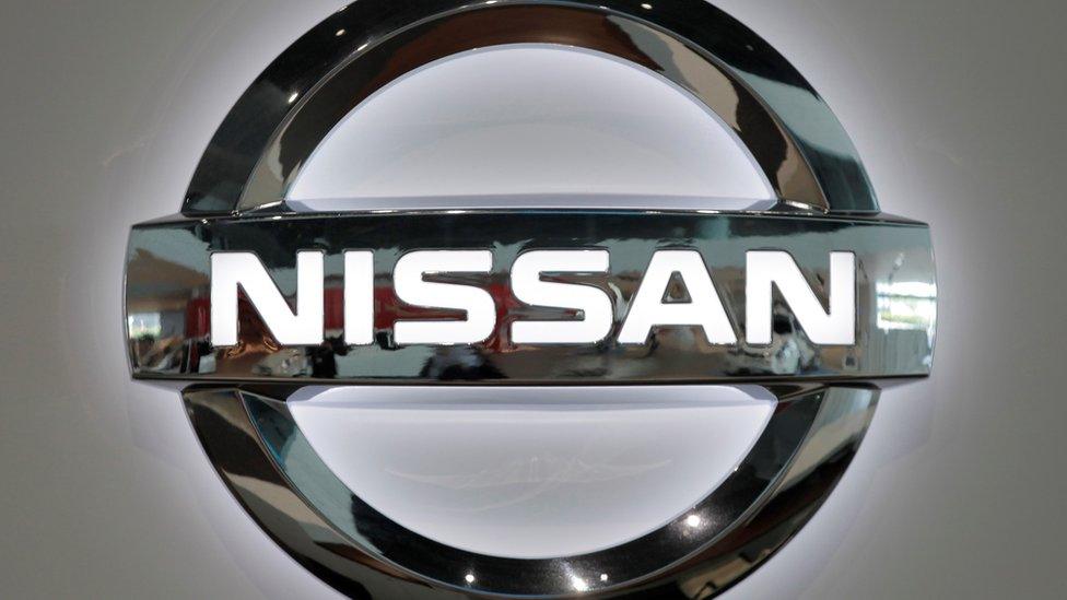 Nissan sign