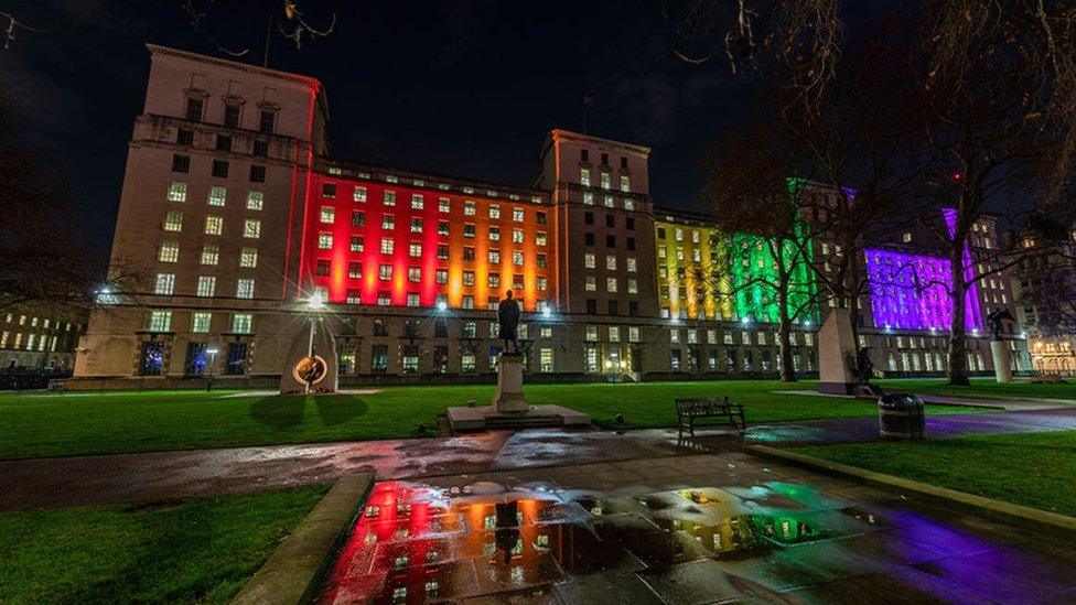 Ministry of defence building in London