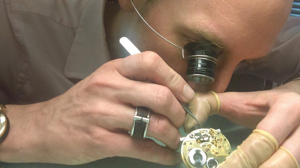 Watchmaker Marc Jenni