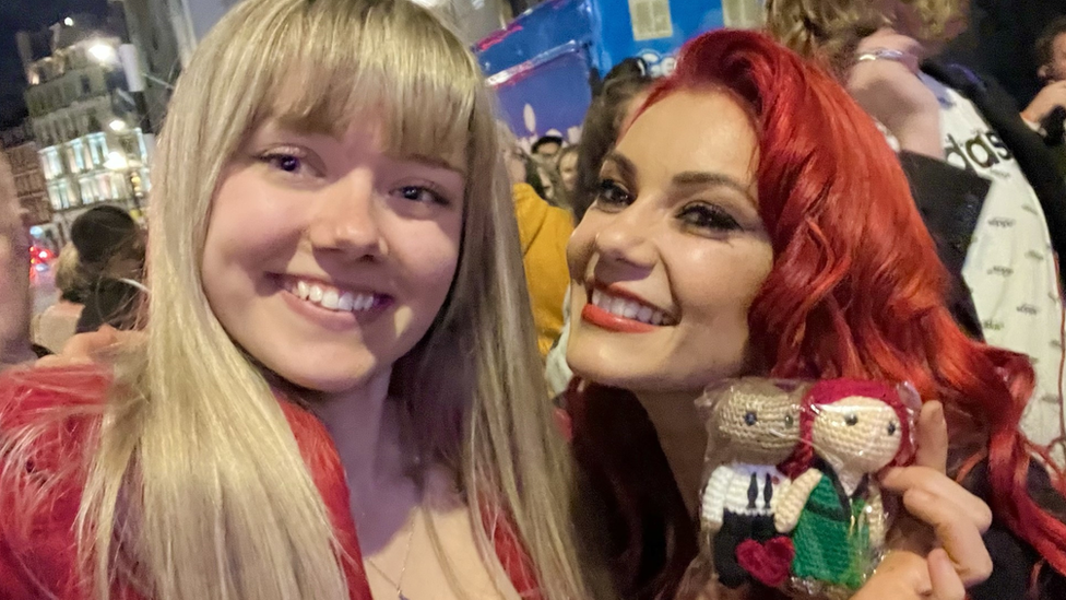 Ellen Siegert and Dianne Buswell