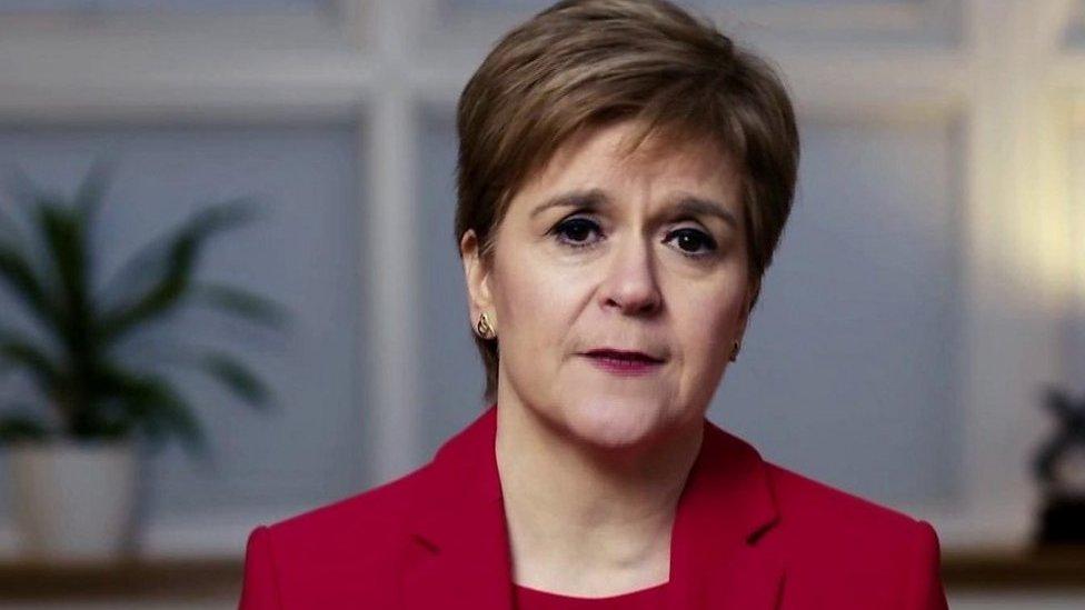 First Minister Nicola Sturgeon