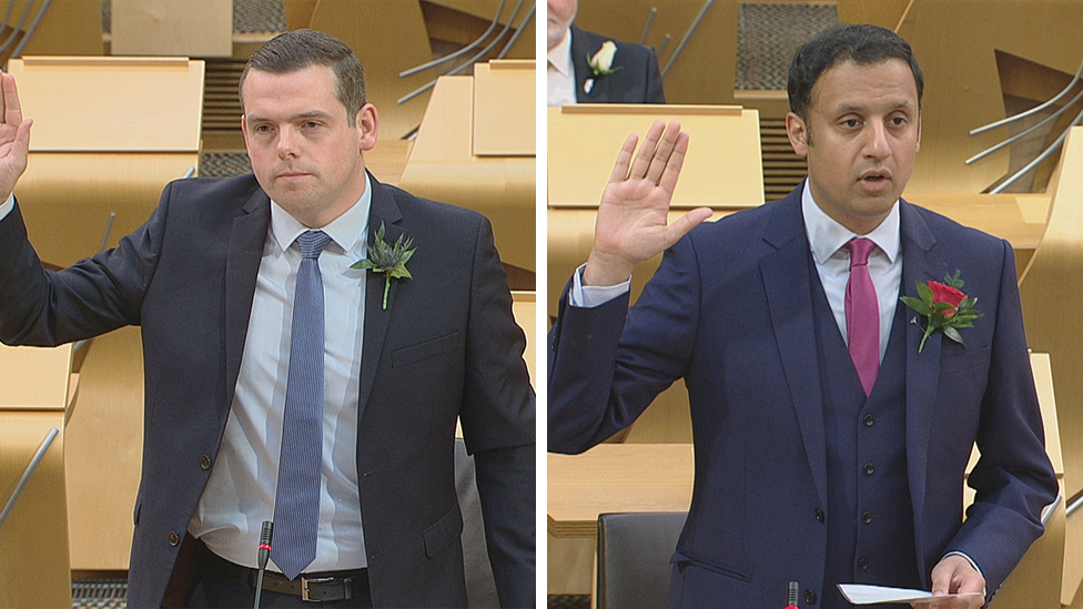 douglas ross and anas sarwar