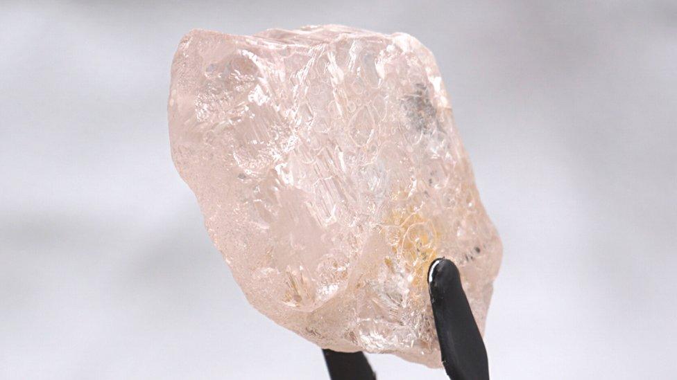 The pink diamond.