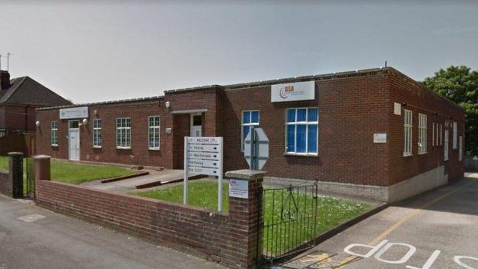 Reading Driving Test Centre in Elgar Road South, Katesgrove