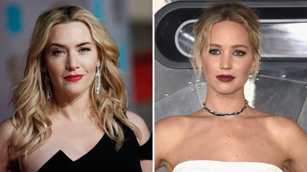 Kate Winslet and Jennifer Lawrence