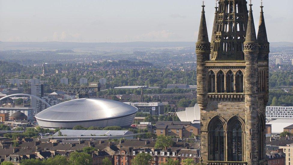 Glasgow cityscape