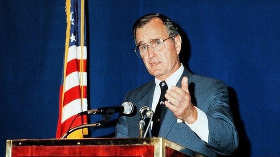 George HW Bush