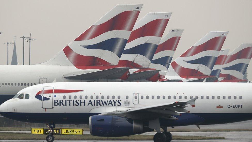 British Airways planes