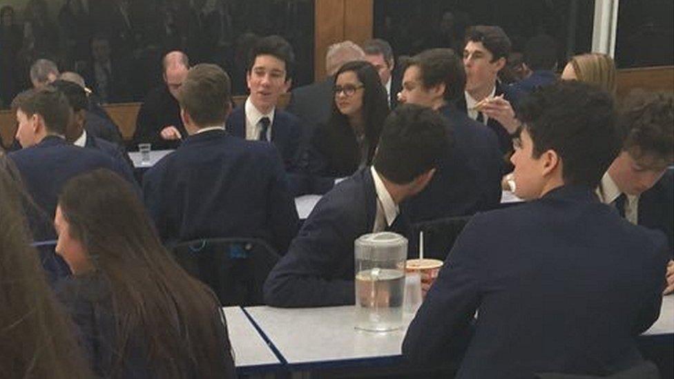 Prince William at John Henry Newman School