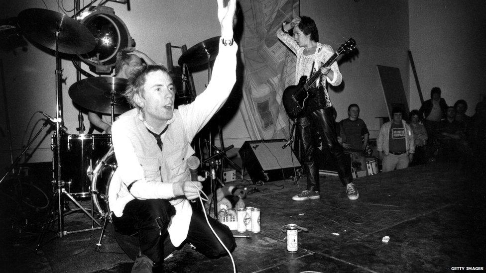 The Sex Pistols were the poster boys for the punk movement in the UK