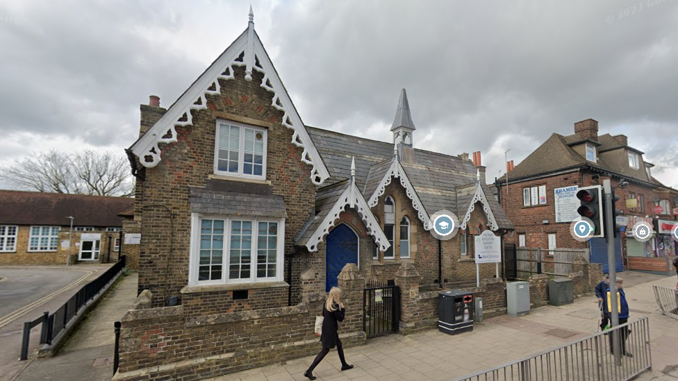 Former school building in Potters Bar High Street