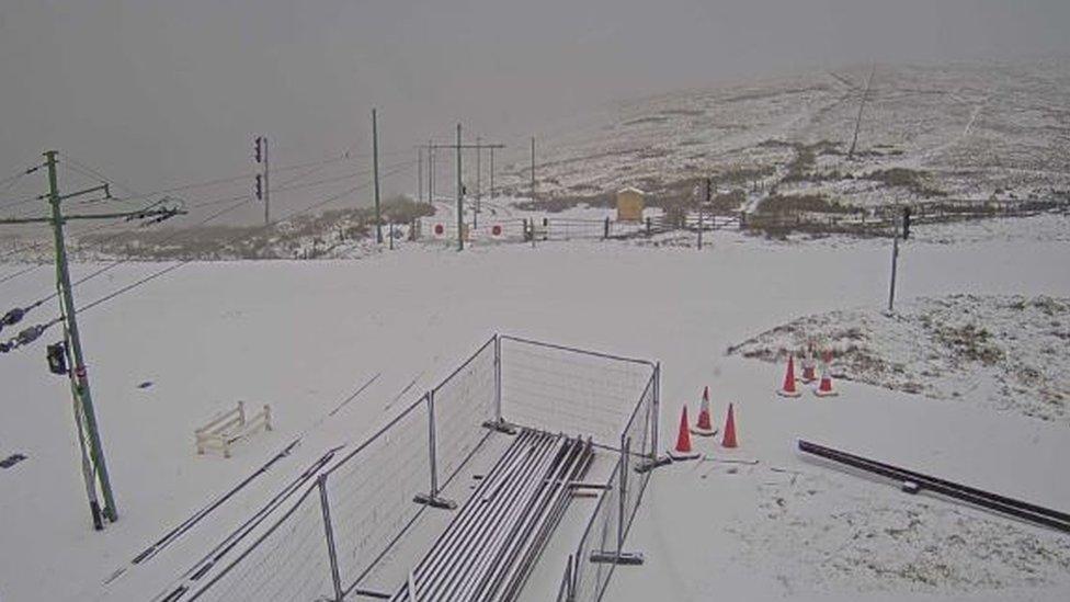 Snow on the Mountain Road