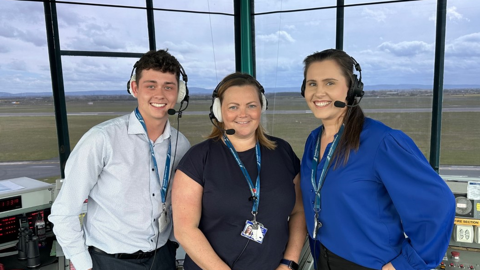 Josh Brown, Sarah Farwell and Sophie Pratt