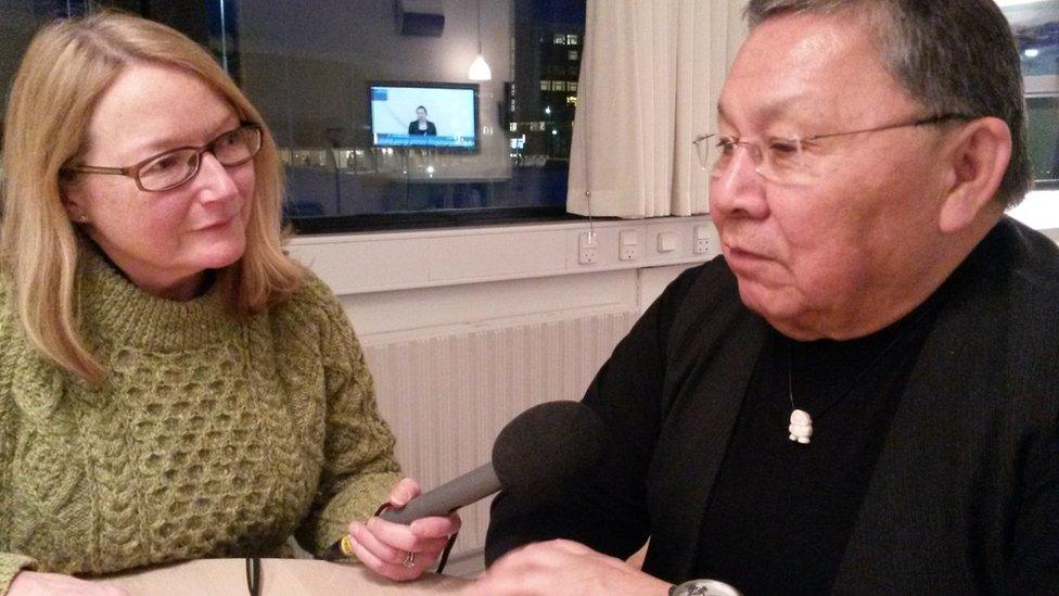 Interviewing Lars Emil Johanssen, the Speaker of the Greenlandic Parliament who was one of the key movers and shakers in Greenland’s bid to leave the EEC in 1982.