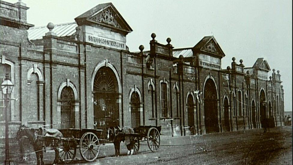 Archive photo of St George's Market in Belfast