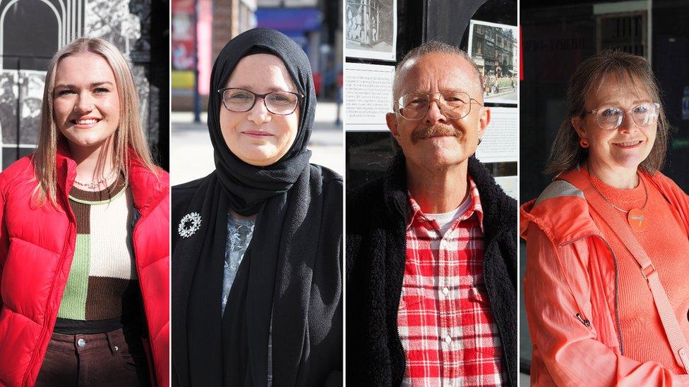 (L-r) Anya Firth, Rukshana Zeena, Paul Needham, Melanie Wilks