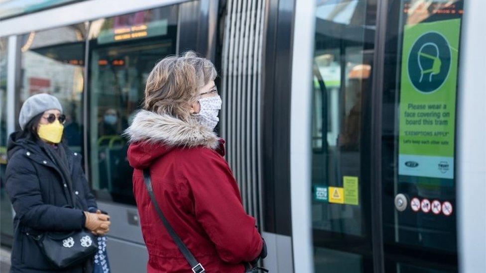 Tram in Nottingham