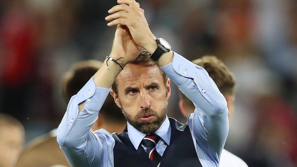 England boss Gareth Southgate