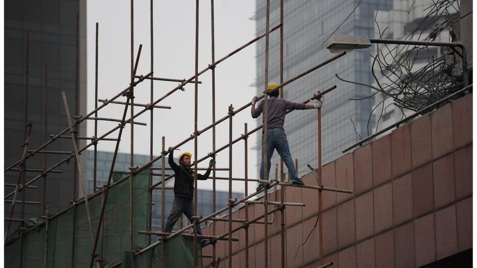 construction site in china