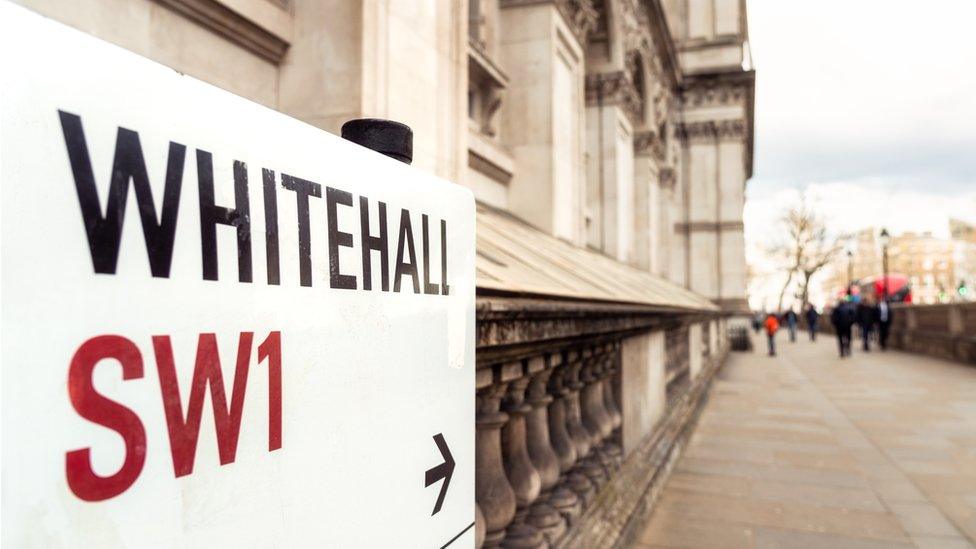 Whitehall sign