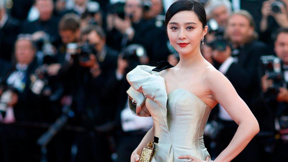 Actress Fan Bingbing at a film screening