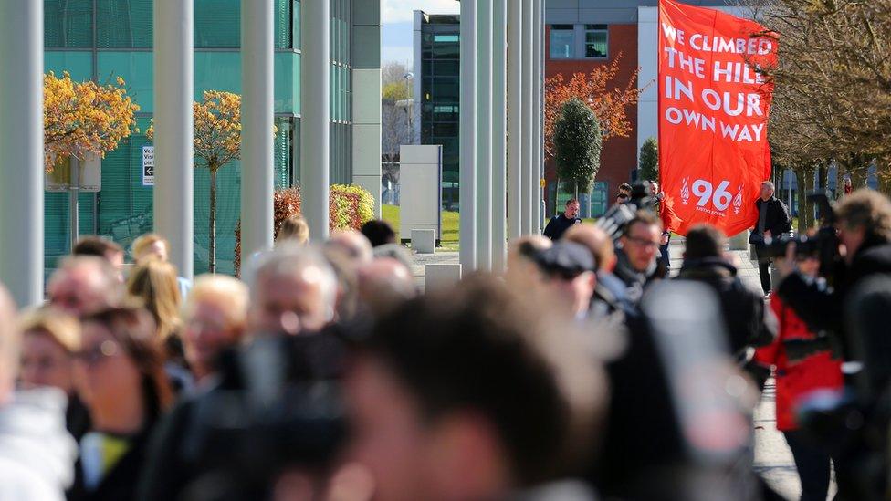 Hillsborough inquests crowd