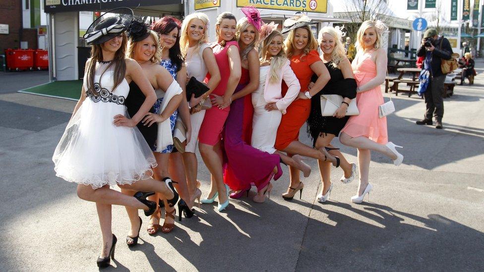 Ladies Day at Aintree in 2012