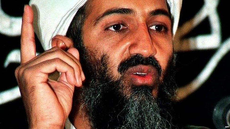 Undated file photo of Osama Bin Laden