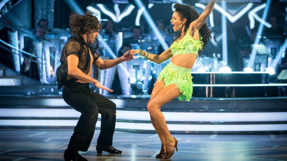 Vick Hope on Strictly Come Dancing