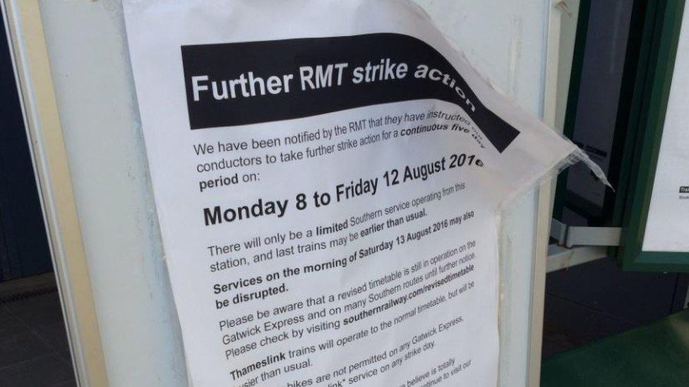 Strike notice