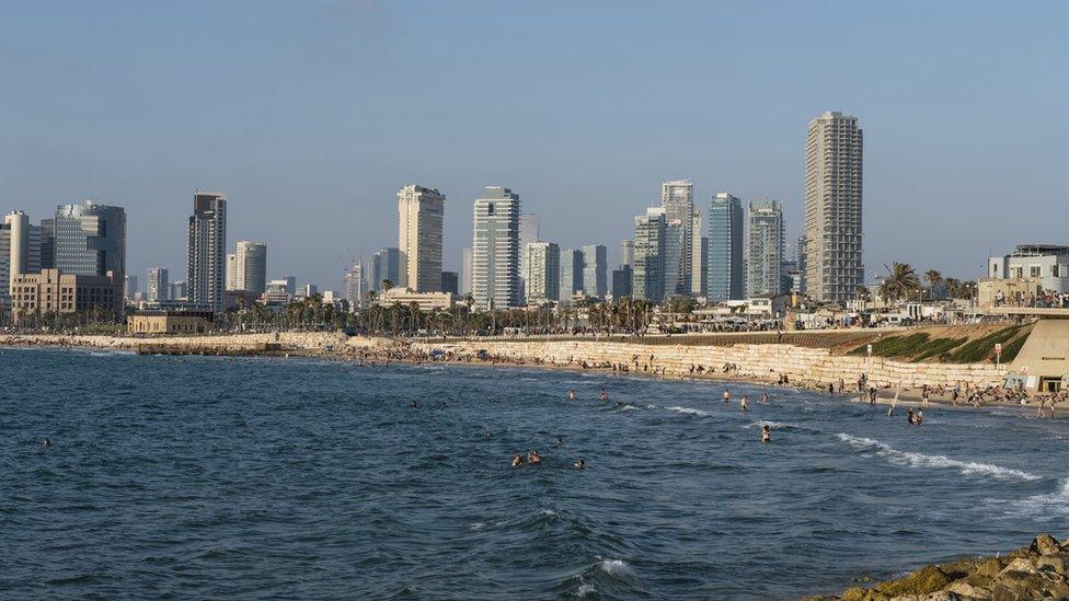 Tel Aviv skyline