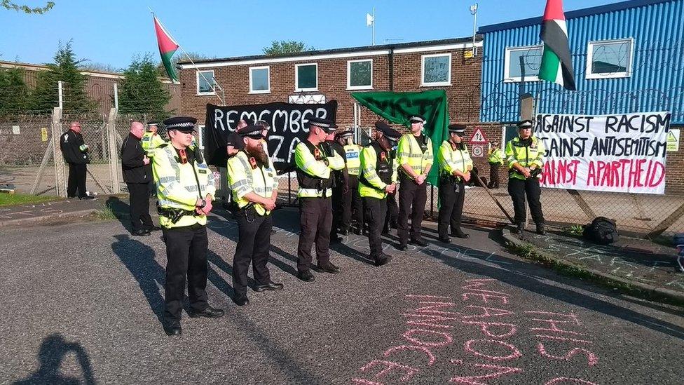 Protest in Broadstairs