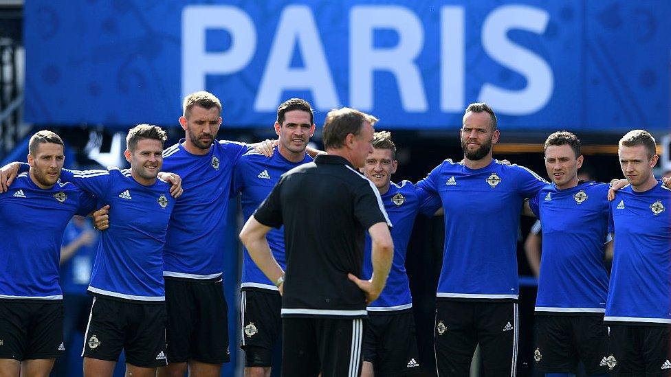 Michael O'Neill at Euro 2016