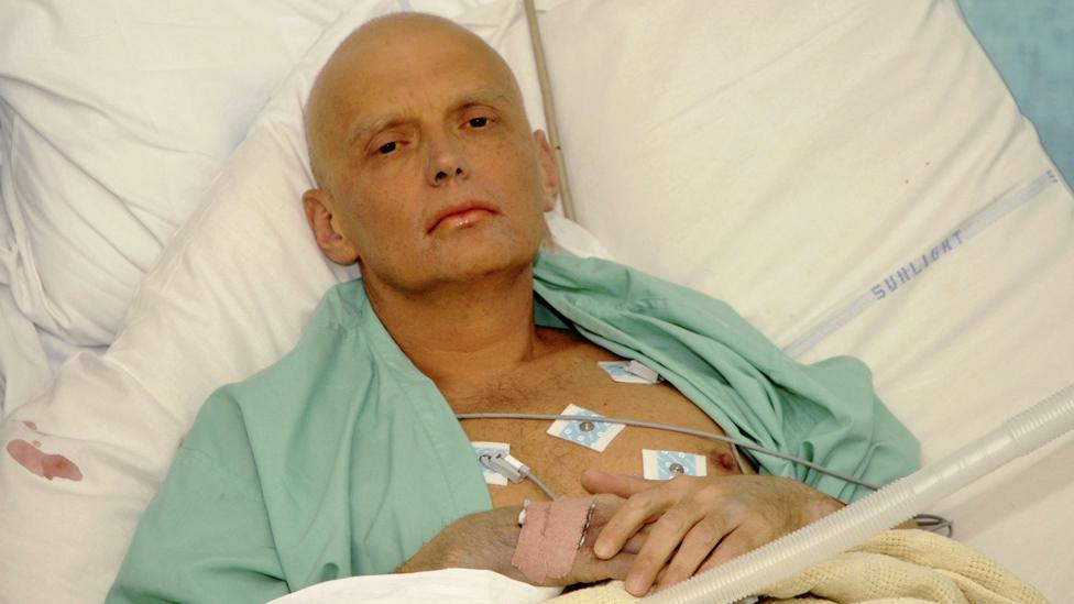 Former Russian Agent Poisoned In London: Alexander Litvinenko is pictured at the Intensive Care Unit , ICU of University College Hospital, UCH, on November 20, 2006