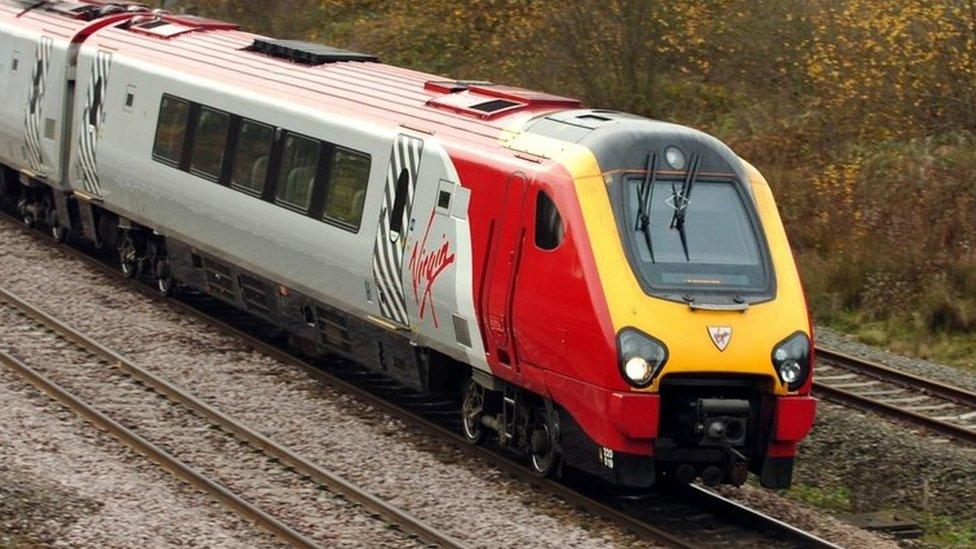 Virgin Pendolino train