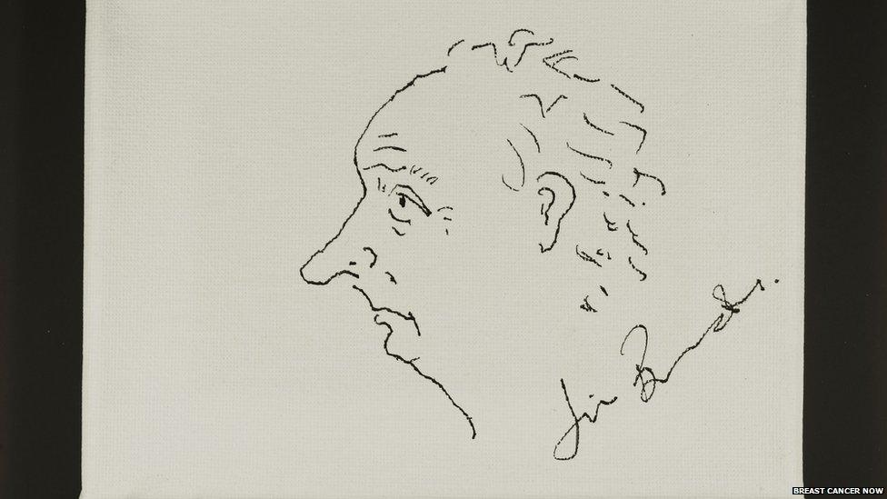 Jim Broadbent's self-portrait