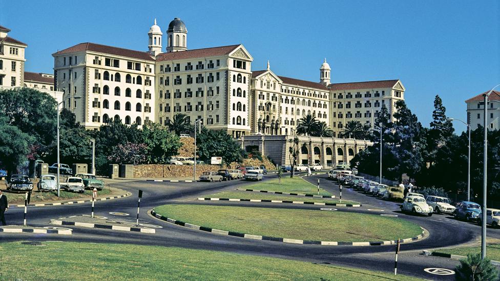 Groote Schuur Hospital (GSH) Cape Town, South Africa in 1969 - the hospital is famous for being the hospital where the first heart transplant took place in 1967