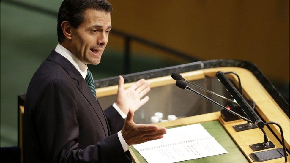 President Enrique Pena Nieto