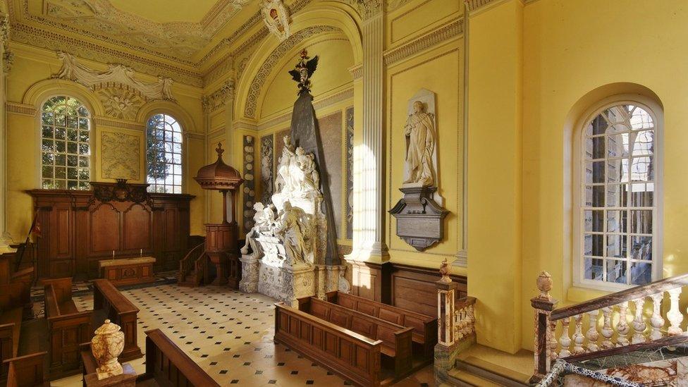 Blenheim Palace chapel